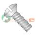 10-24 x 2 Machine Screws / Slotted / Oval / 18-8 Stainless Steel (Quantity: 1 000 pcs)