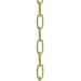 5607-02-Livex Lighting-Accessory - 36 Inch Standard Decorative Chain-Polished Brass Finish