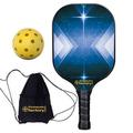 Pickleball Factory Pickleballtournament Paddle - Stars Pickleball Tennis Tennis Warehouse Pickleball Pickle Tennis Court Glassfiber Graphite