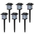 Solar Pathway Lights - LED Path Lights Solar Powered - 6 Pack Solar Garden Lights Outdoor Wireless LED Solar Pathway Lights Landscape Lighting for Lawn Patio Yard Walkway