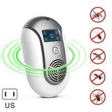 Dreafly Ultrasonic Pest Repellent Electronic Control Plug In Home Outdoor Repeller for Mosquito Flea Roaches