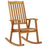 vidaXL Rocking Chair Outdoor Patio Rocking Chair for Garden Solid Wood Acacia