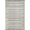 nuLOOM Cora Tribal Indoor/Outdoor Accent Rug 3 x 5 Light Gray