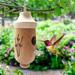 FAFWYP Wooden Hummingbird Feeders for Outdoor Hanging Bird House 4.5 In Outside Pet Cottage for Wren Swallow Sparrow