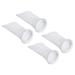Uxcell 3D Honeycomb Filter Sock 4 Inch 4 Pack Fish Tank Mesh Bags Pool Skimmer Basket White