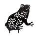 iOPQO Card Slot decoration inserts garden garden garden inserts Fro g ornaments lawn Home Decor Frog garden card slot 2pc Multicolor