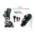 JV Magnum Graphite Golf Club Set for Boys Heights of 4 8 - 5 3 LEFT Hand (10-15 years Age Range) : w/Stand Bag Putter + 3 Head Covers
