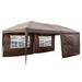 Party Canopy Tent Pop up Canopy Camping Gazebo Wedding Instant Tent Outdoor 10 x 20 FT 6 Removable Sidewalls and Portable Bag