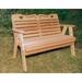 5 Red Cedar American Sweetheart Garden Bench