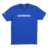 Shimano Fishing Shimano Short Sleeve Cotton Tee - Royal_Blue 2X [ATEERSSS2XMRB]