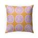 Sand Dollar Orange Indoor|Outdoor Pillow by Kavka Designs-Kav2310