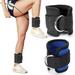 Cheers.US 1Pc Ankle Straps Padded for Cable Machine Attachment Leg Kickback Pulley Workout Pair Ankle Cuffs for Hips Hamstrings Workout for Women Men