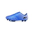 Colisha Kids Soccer Cleats | Toddler | Little Kids | Big Kids | Boys Soccer Shoes | Soccer Cleat Kids | Cleats for Kids | Girls Soccer Shoes 27019 Black Sapphire Blue Long Nails 6