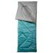 Arpenaz 50Â°F Cold Weather Rectangular Camping Sleeping Bag Blue