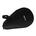 Paddle Racket Case - Table Tennis Racket Pouch with Ball Pocket for Holds 2 Paddle Table Tennis Accessories - Black as described