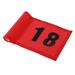 18x12cm Pro Golf Putting Green Golfer Training Aid Practice Accessories Red with 8