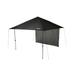 Coleman OASIS Lite 10 x 10 Canopy Tent with Side Wall Black