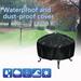 PhoneSoap Cover Fire Black Waterproof Du-st Outdoor Round Cover P-it Round Grill Cover Housekeeping & Organizers Black