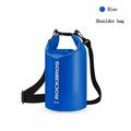 ROCKBROS 20 Waterproof Dry Bag Backpack Beach Bag with Carrying Straps Fishing Swimming Camping Blue