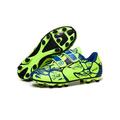 Rotosw Unisex Youths Cleats Soccer Shoes Athletic Low Top Kids Football Magic Tape Sneakers Size 10C-4.5Y Fluorescent Green (Long Nails) 12c