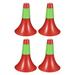 Uxcell 7 x9 Cones Marker Agility Training Obstacle Ball Sports Equipment Red Green 4 Pack