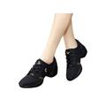 Gomelly Womens Dance Shoes Comfort Tennis Sneakers Athletic Sport Training Shoes Black Gold 5.5