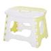 JYYYBF Lightweight Plastic Multifunction Folding Camp Stool Portable Outdoor Hiking Picnic Beach Chair For Adults Kids Yellow