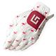 Uther DURA Golf Glove - Men s Left Medium / Large Size Flamingo Print | Durable Comfortable Tailored Fit with Zip Pouch