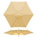 YardGrow 6.5ft Patio Umbrella Replacement Canopy 6 Ribs Umbrella Canopy Replacement for Patio Umbrella Canopy ONLY Frame NOT Included