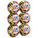 6 Pack Maryland Flag Lax Sak Lacrosse Training Balls. Same Weight & Size as a Regulation Lacrosse Ball. Great for Indoor & Outdoor Practice. Less Bounce & Minimal Rebounds