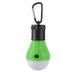 50Pcs Camping Light Mini Portable Lantern Tent Light Outdoor Emergency Hanging Carabiner Flashlight green