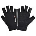 Half Finger Gloves Professional Women Men Kids Fitness Sports Half Finger Riding Gym Yoga Weightlifting Bodybuilding Equipment Breathable Nonslip Gloves