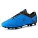 DREAM PAIRS Men Sports Athletic Light Outdoor Football Soccer Cleats Shoes 160859-M ROYAL/BLACK Size 9