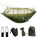 Outdoor Mosquito Net Hammock Camping With Mosquito Net Ultra Light Nylon Double Hammock Beach Portable Hammock