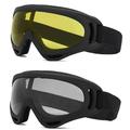 YouLoveIt 2 Pack Ski Goggles Anti Fog Goggles UV Protection Snow Goggles Glasses Snowmobile Snowboard Goggles Snow Goggles with Anti-slip Adjustable Straps