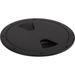 Sea-Dog 335755-1 Screw-Out Deck Plate Black - 5 in.
