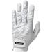 Rife Golf Mens Pro Tour White Super Premium Cabretta Leather Golf Gloves Comfort Fit Breathable Ventilation for Maximum Feel - 9 Pack (XXX Large Left)