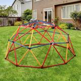 CIPACHO Outdoor Geometric Dome Climber Playground Climbers Equipment Suitable for 1-6 Kids Climbing Frame