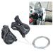 FAGINEY One Pair Outdoor Mountain Bicycle TX-30 Thumb Gear Shifters 3X7 Speed Shift Lever and Set 3X7 Speed Thumb Gear Shifters Bicycle Thumb Gear Shifter