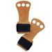 Pull-Up Grip Belt Fitness Sports Wrist Leather Anti-Slip Palm Guard Brown Xl 1 Pair Gymnastics Hand Grip Pull Up Anti-Slip Weight Lifting Kettlebells Training New