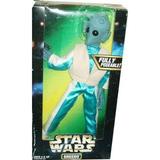 Kenner Year 1997 Star Wars Action Collection 12 Inch Tall Fully Poseable Figure with Authentically Styled Outfit and Accessories - GREEDO with Blaster Pistol
