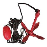 Red 3.5lb Boat Anchor Folding Grapnel Anchor with Hooks Buoy Ball for Kayaks Canoes Jet Skis Paddle Boards Rust Resistant Galvanized