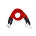 BodyBoss Resistance Bands - Custom Resistance Bands for Total Body Workouts (Red)