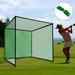 Willstar 2PCS 3*3M Golf Net Golf Hitting Practice Net Golf Hitting Training Net for Practice Driving Indoor Outdoor