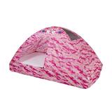 Pacific Play Tents Camo Bed Twin Polyester Play Tent Pink