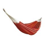Bliss Hammocks Double Hammock in a Bag w/ Hand-woven Rope loops - Toasted Almond 77 L x 60 W