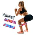 Windfall Camouflage Fitness Hip Shaping Elastic Anti-skid Leg Butt Squat Resistance Band for Legs and Butts Booty Bands Exercise Bands Set for Home Fitness Stretching Pilates Yoga