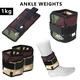 ARD CHAMPS Adjustable Ankle Weights Pair Wrist Arm Leg Running Exercises for Men & Women