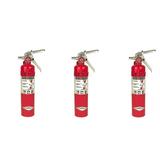 Amerex 2.5 LB ABC Home Fire Extinguishers Model AX 417T Lot Of (3)