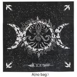 JZROCKER Altar Tarot Cloth Triple Goddess Moon Phases Astrology Tarot Cards Divination